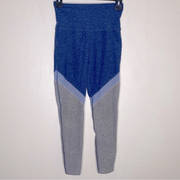 Beyond Yoga Pants & Jumpsuits Beyond Yoga Color Block Blue Grey
